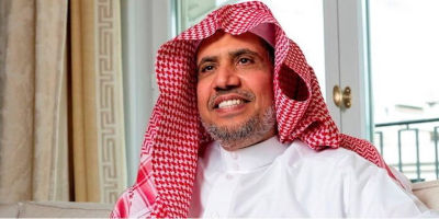 Il segretario generale della Lega musulmana mondiale Muhammad bin Abdul Karim bin Abdulaziz Al Issa