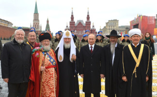 Putin con i capi delle organizzazioni religiose